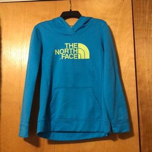 North Face pull over hoodie